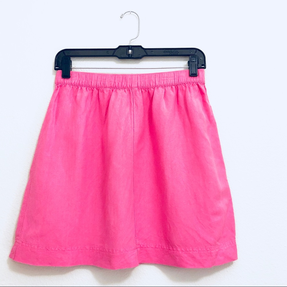 Pink Elastic Skirt